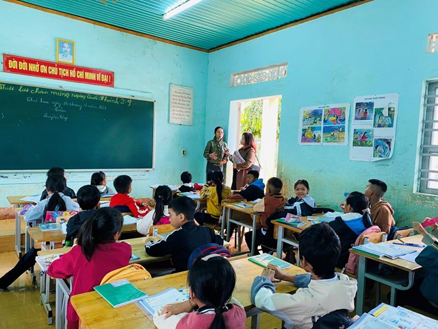 Đắk Lắk: Ngành GDĐT huyện Krông Pắc thiếu 2.128 thiết bị giảng dạy theo Chương trình GDPT 2018